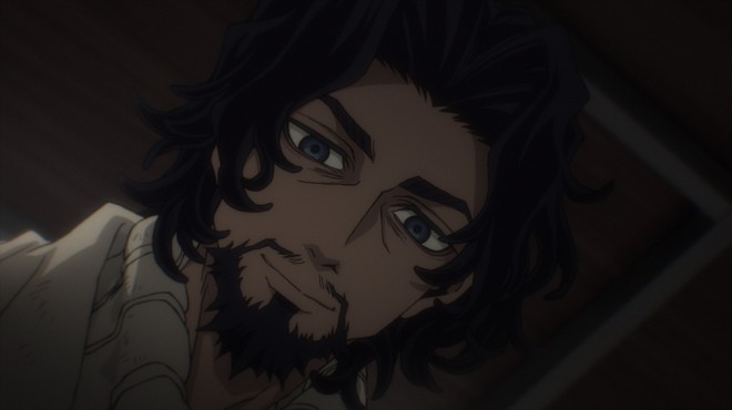 Key visual for Gachiakuta anime featuring Rudo, Enjin, Zanka, and Riyo, illustrated by chief animation director Satoshi Ishino. Premieres July 6 on CBC/TBS Network.